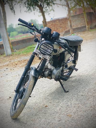 70cc Cafe Racer Bike urgent for sell