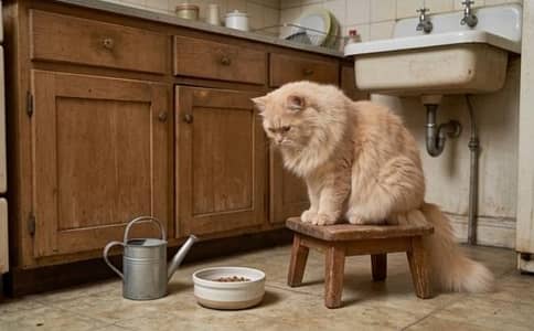 Persian cat male triple coated