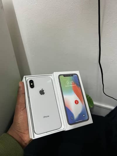 iphone x 256 GB PTA approved no open no repair all ok