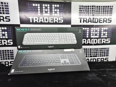 LOGITECH MX KEYS S wireless Bluetooth keyboard open box new condition