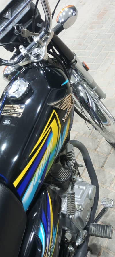 CG 125 UNREGISTER BLACK