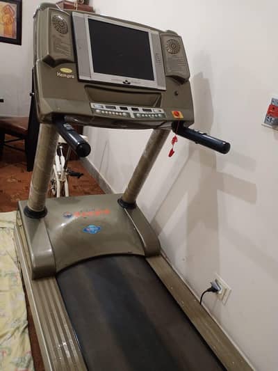 Hampro brand imported all in one Treadmill with mini screen