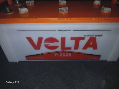 almost new battery good back up,Volta 200 empare