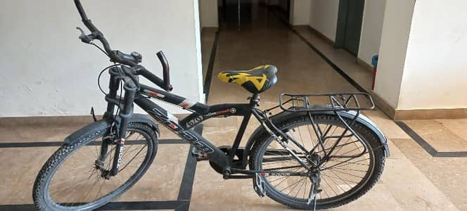 Bicycle in running condition