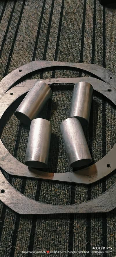 JVC 12 inch speaker cover and air tight pure silver made in Japan