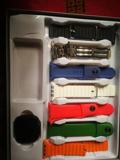 Ultra 2 Smart Watch 7 Straps Box Pack – Like NewI