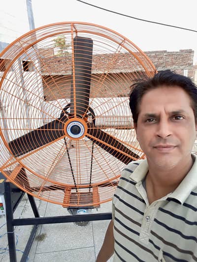 BIG TROLLEY FANS, COOLER, DUCT