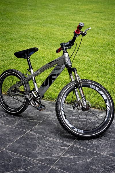 BDF MTB Japanese bicycle Sami fat tyre real suspension and disc brakes