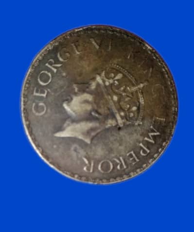 1941 British indea coin  one rupee