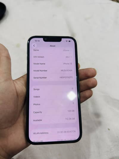 Iphone 13 Non PTA 128GB Dual Physical Sim