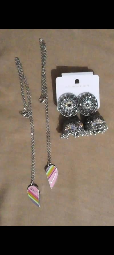Best friend chain, jhumka