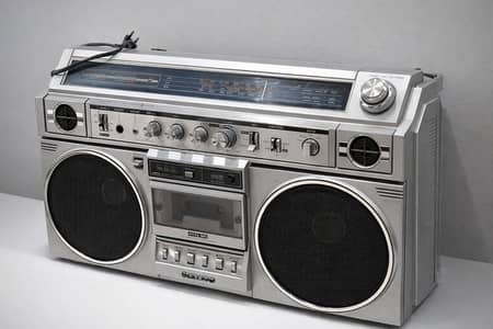 Sanyo M-X520 Stereo speaker Cassette Tape Recorder