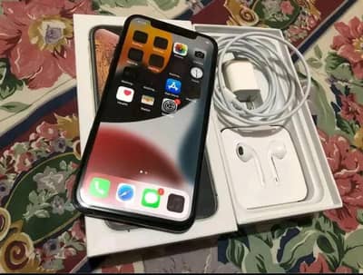 Apple iPhone XS Max with box 512gb contect WhatsApp 0325,67,35,466