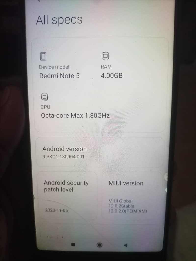 Redmi NoTe 5 3