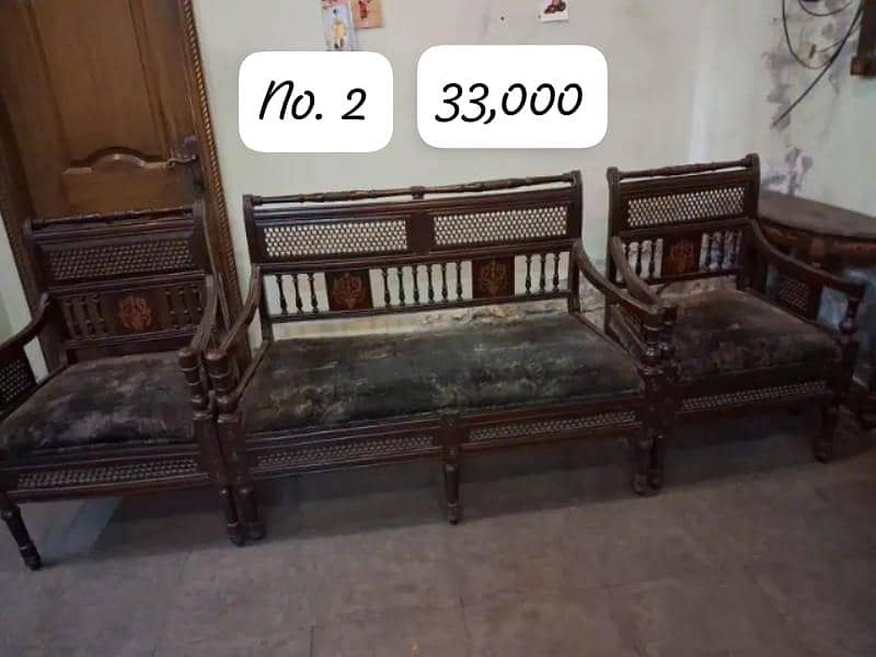 Chinyuti Sofas | Dewaans | 3 seater sofas + tables in bulk quantity 2