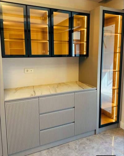 kitchen cabinet and wardrobe