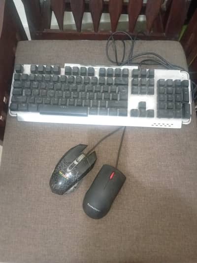 keyboard woth 2 mouse