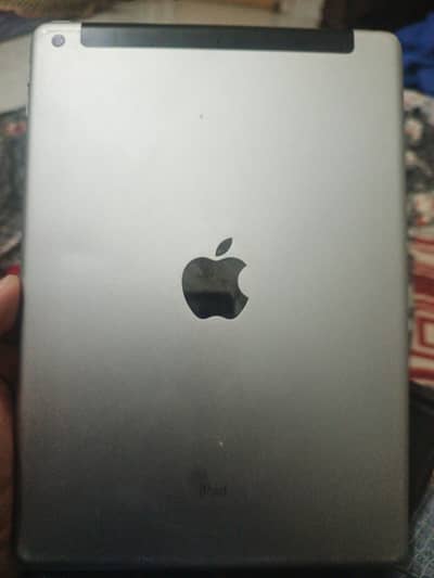 Ipad 6th gen (LLA) with original charger , branded cable, and cover