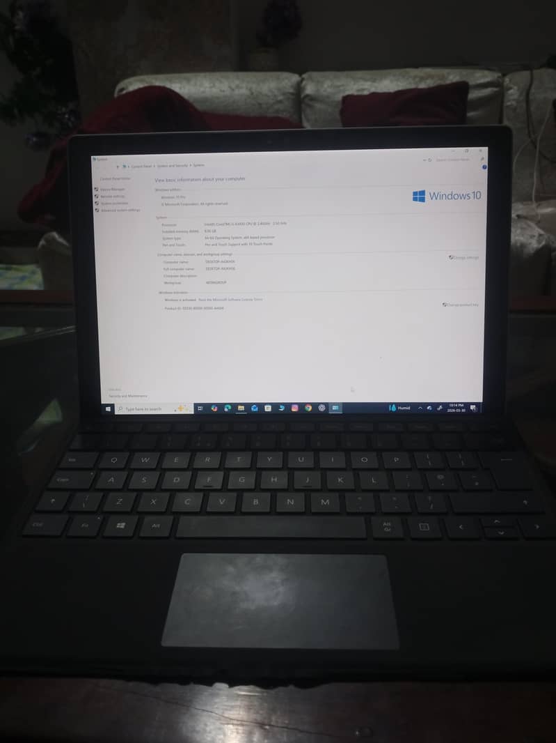 Microsoft Surface pro 4 6