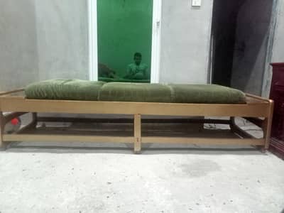 3 seater Sofa with mattresses for sale