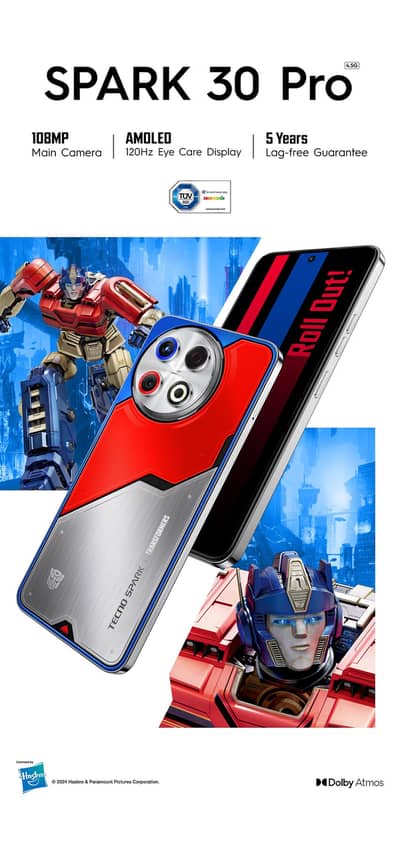 Tecno spark 30 pro Transformers