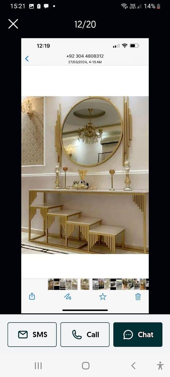 console table and centre table 11