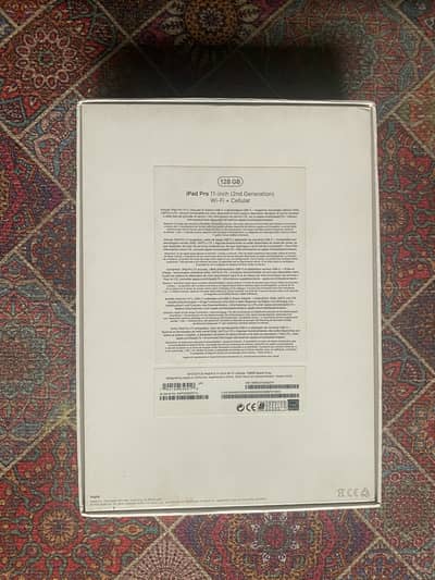 iPad Pro 11" (2nd Gen) – Wi-Fi + Cellular