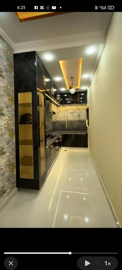 kitchen cabinet and granite marble