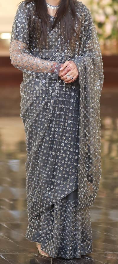 Net AND KATDANA SAREE