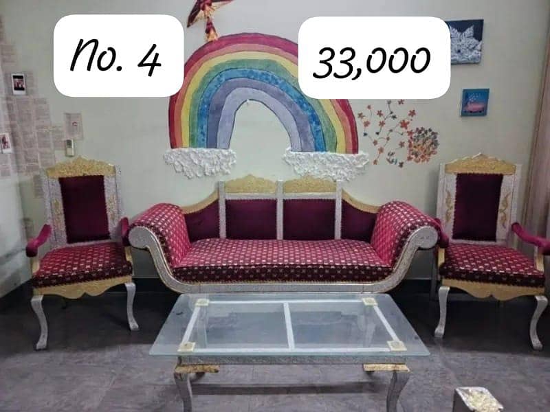 Chinyuti Sofas | Dewaans | 3 seater sofas + tables in bulk quantity 4