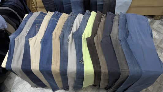 Branded Export Quality Jeans Pants - 120 Piece Lot