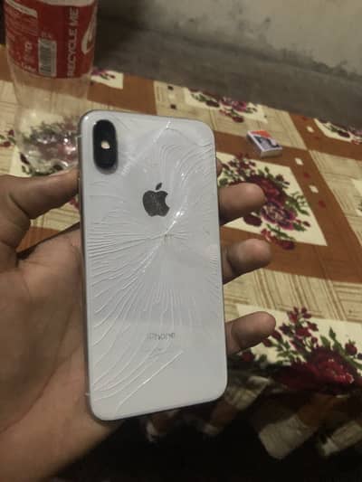 Iphone x PTA Approved 256  first add read