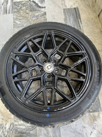 Alloy Rim + Tyre for Sale