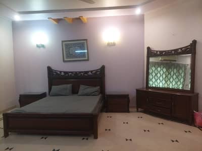 28 Marla Fully Furnished House Upper portion For Available For rent Block G Johar Town Lahore