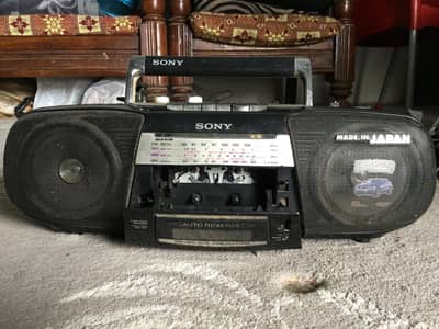 sony tape and radio Japani