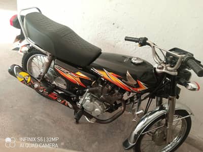 Honda CG-125 Black colour for sale