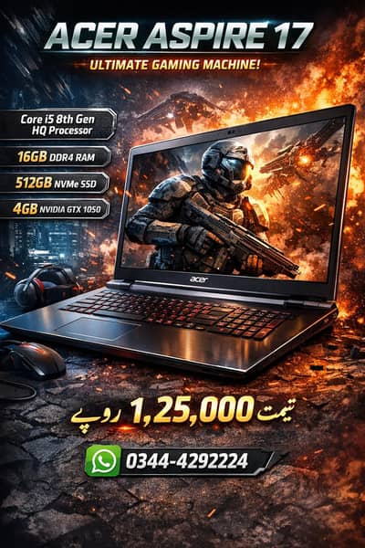 Acer Gaming Laptop Almost New
