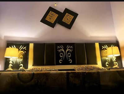 King size bedroom full set with 2 door cupboard