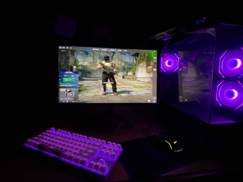 I5 10th generation 2 8gb ddr4 rgb delta t force rams gaming pc - Gaming ...
