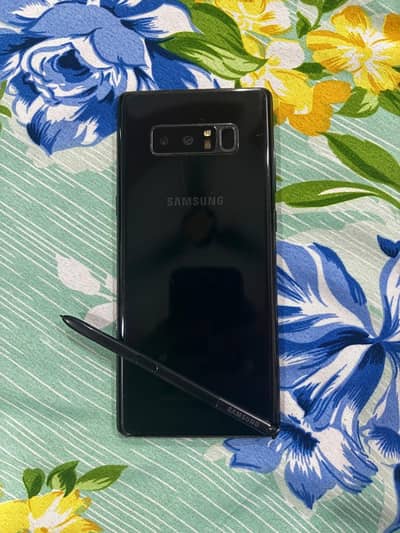 Samsung note 8 mobile phone  spen