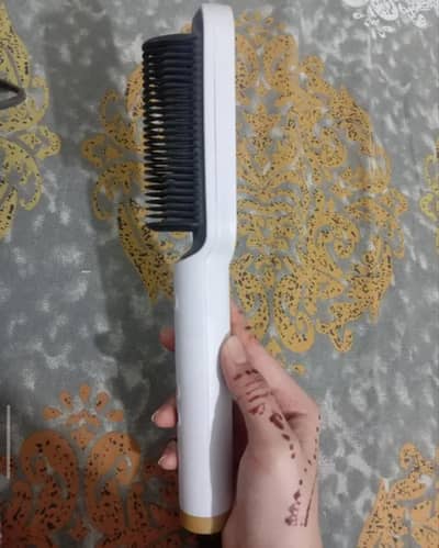 hair straightener brush