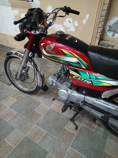 Honda 70 2o22 model neat condition O3OO 9488 7ll