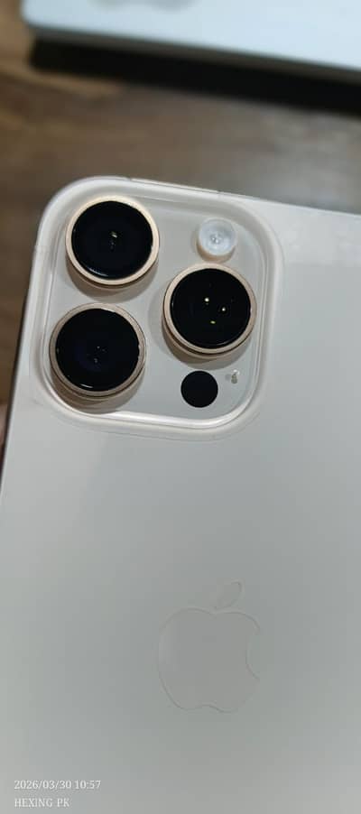 Apple iPhone 16 Pro Max – Non PTA -256gb – Excellent Condition.