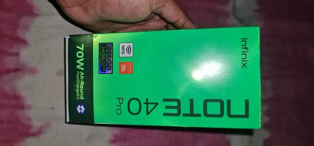 infinix Note 40 pro 12+12 Ram 256 Rom