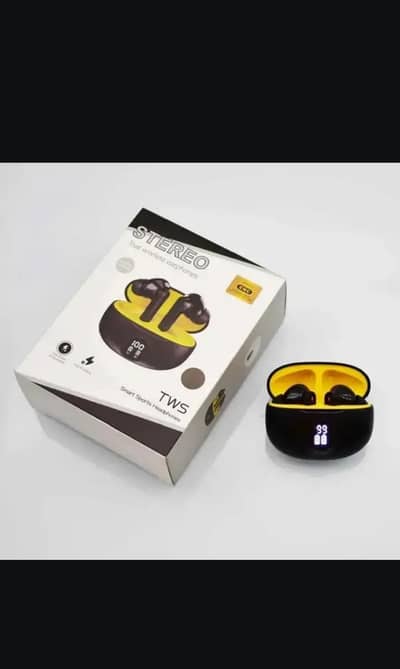 chance deal stereo air buds 100 percent ok  front display