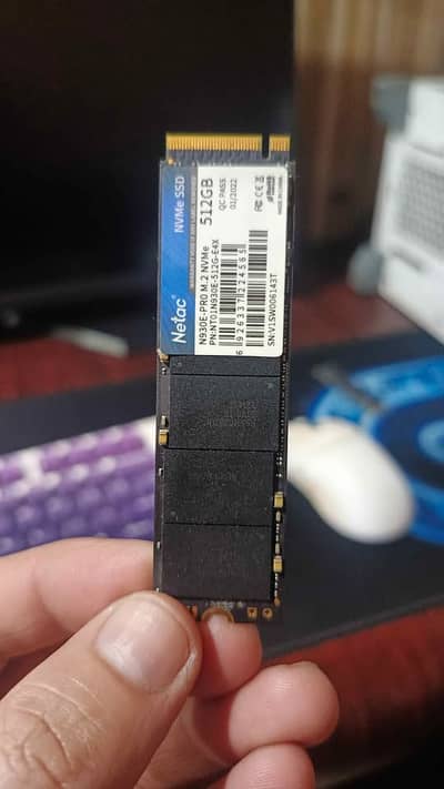 NETAC N930E PRO 512GB GEN3X4 nvme ssd 99% health 100% perfomance