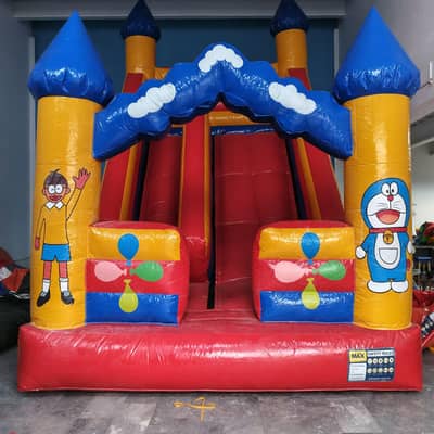 Token Rides | 03152535497 | jumping slide | trampoline | ٹوکن جھولے