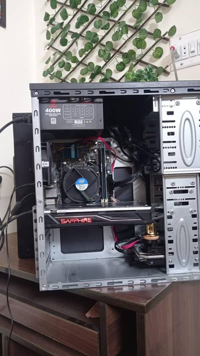 i7 3rd gen 8gb ram 128gb ssd 500gb hard rx 470 4gb with free cables