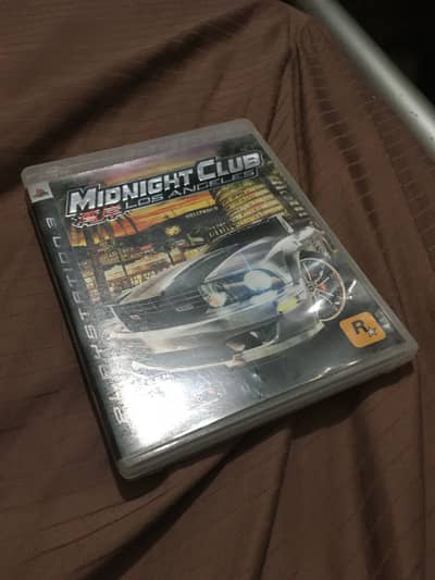 Midnight Club: Los Angeles PS3 Original Rockstar Racing Game