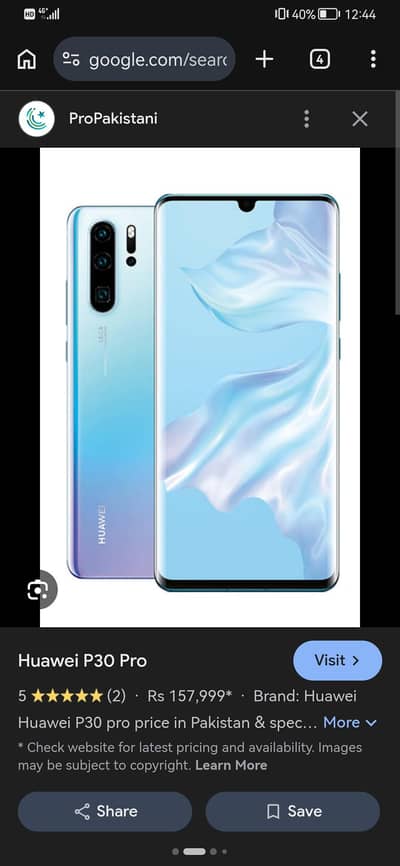 HUAWEI P30 Pro pta aprovd
